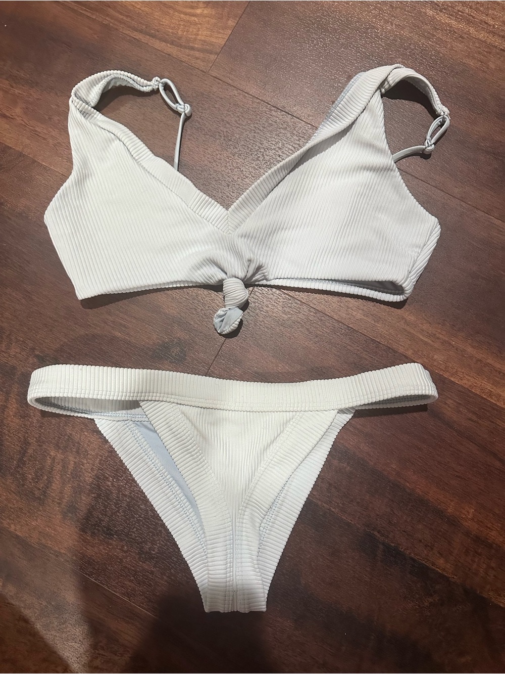 Frankie’s Bikinis sky blue bikini set